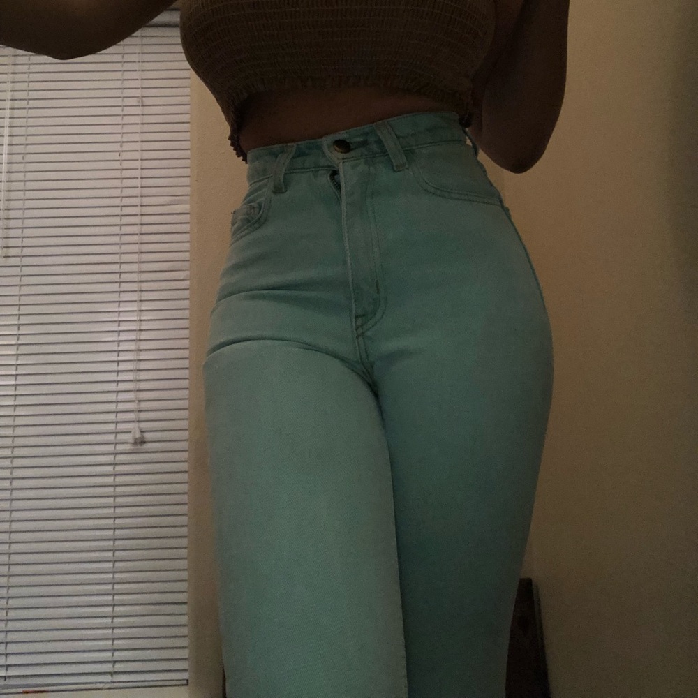 SOLD American apparel high rise jean